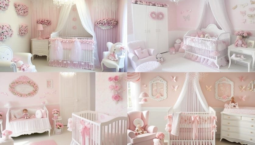 Quarto de Bebê Feminino