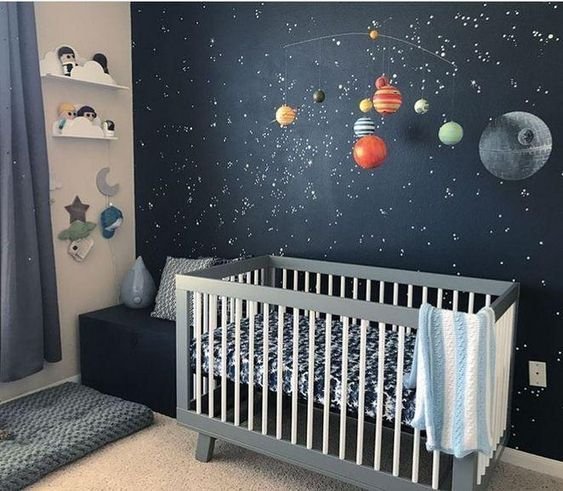 quarto de bebê masculino