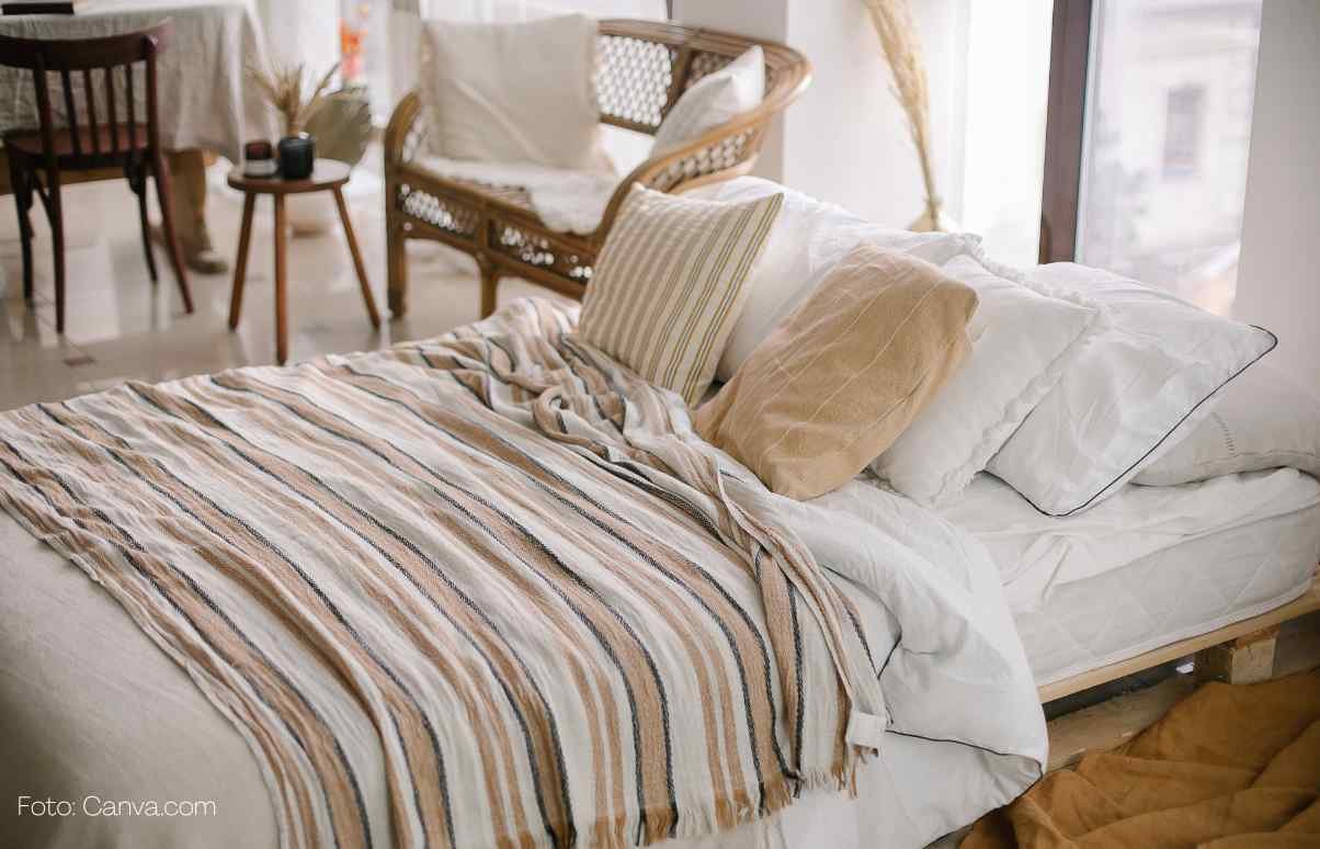 Transforme seu quarto num refúgio aconchegante e estiloso com o boho chic.  - Módulo21