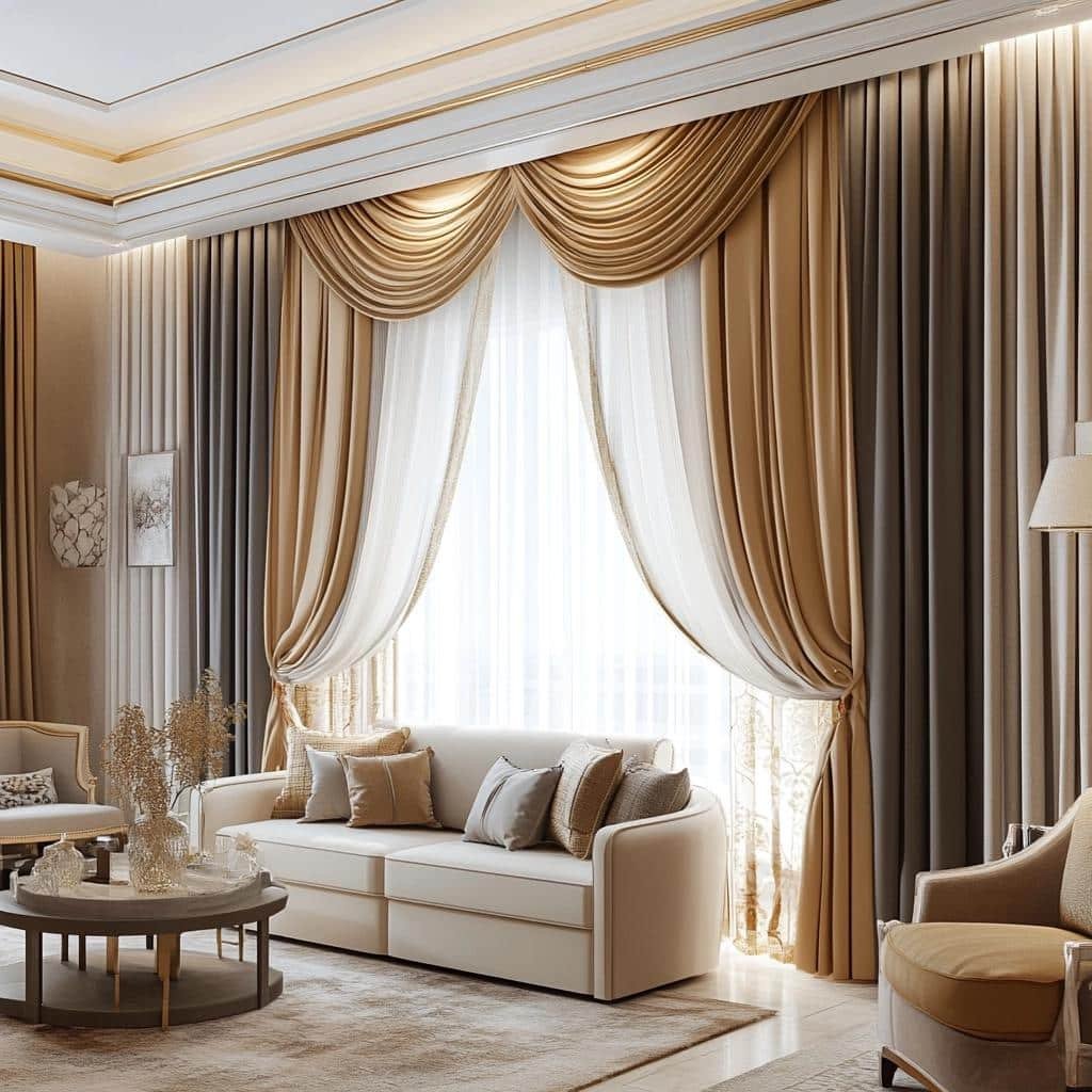 Cortinas para Sala: 6 Modelos Elegantes para Transformar Seu Espaço