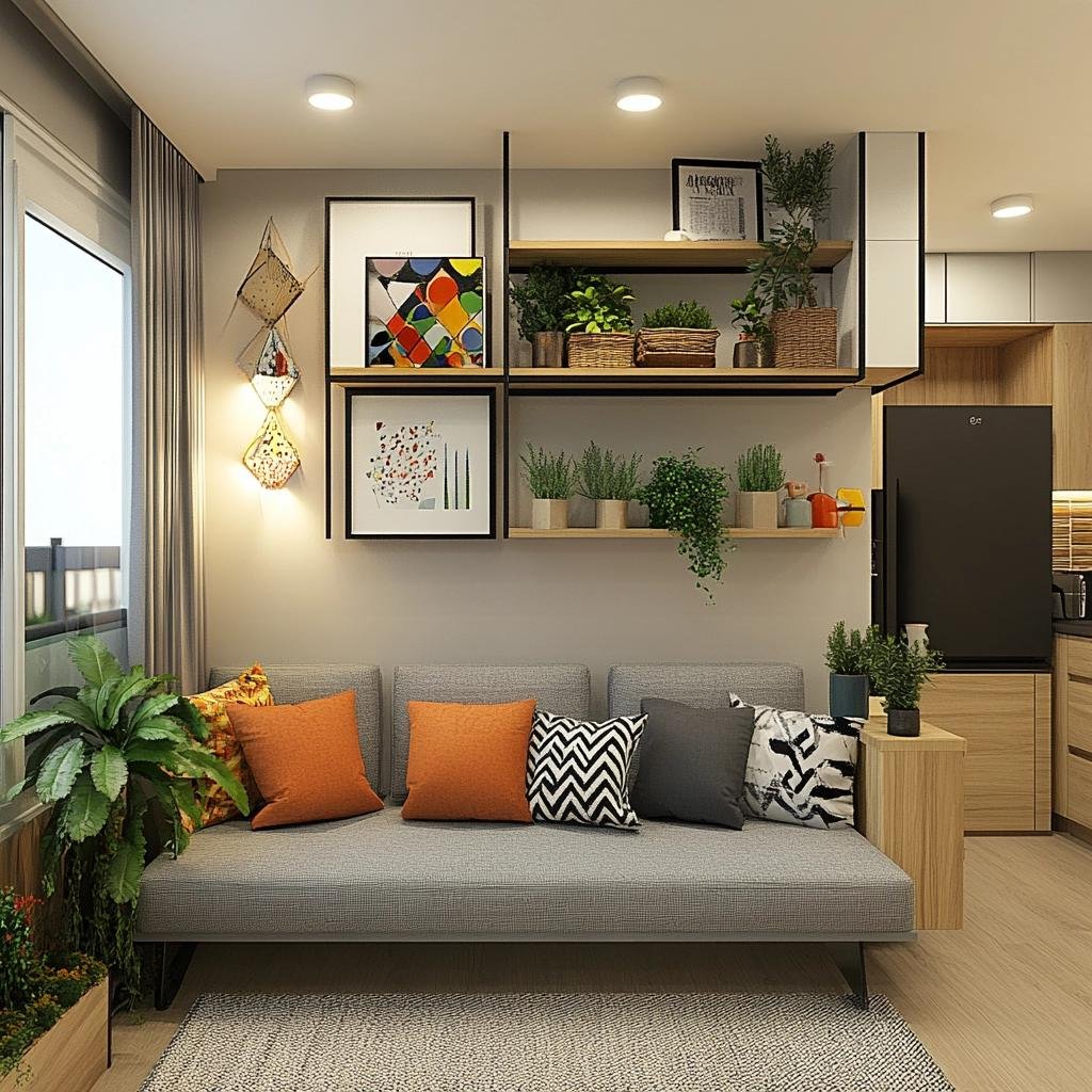 5 Ideias Criativas para Decorar Apartamentos Pequenos