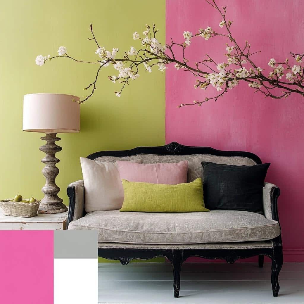 Cores que Combinam com Rosa e Como Usá-las na Decoração