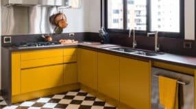 Inspire-se com Armários de Cozinha Amarelo