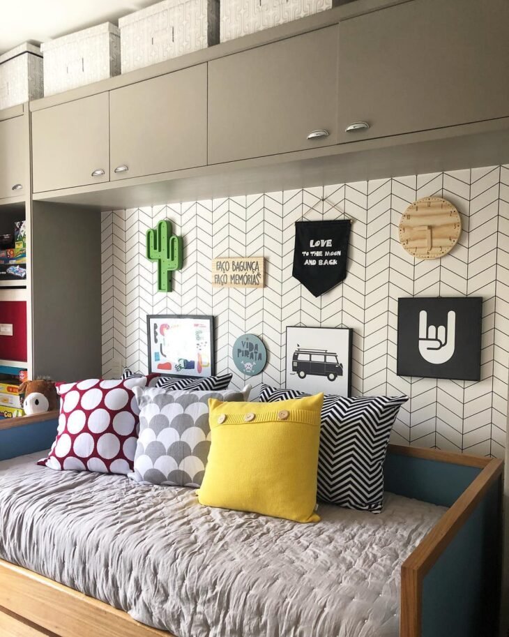 Ideias criativas para decorar quartos masculinos com quadros