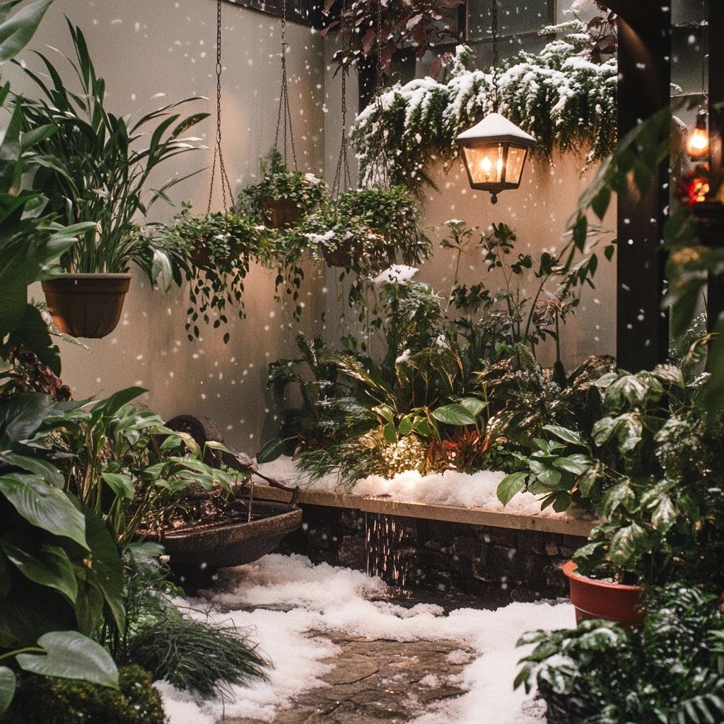 5 Ideias de Jardins de Inverno para Pequenos Espaços