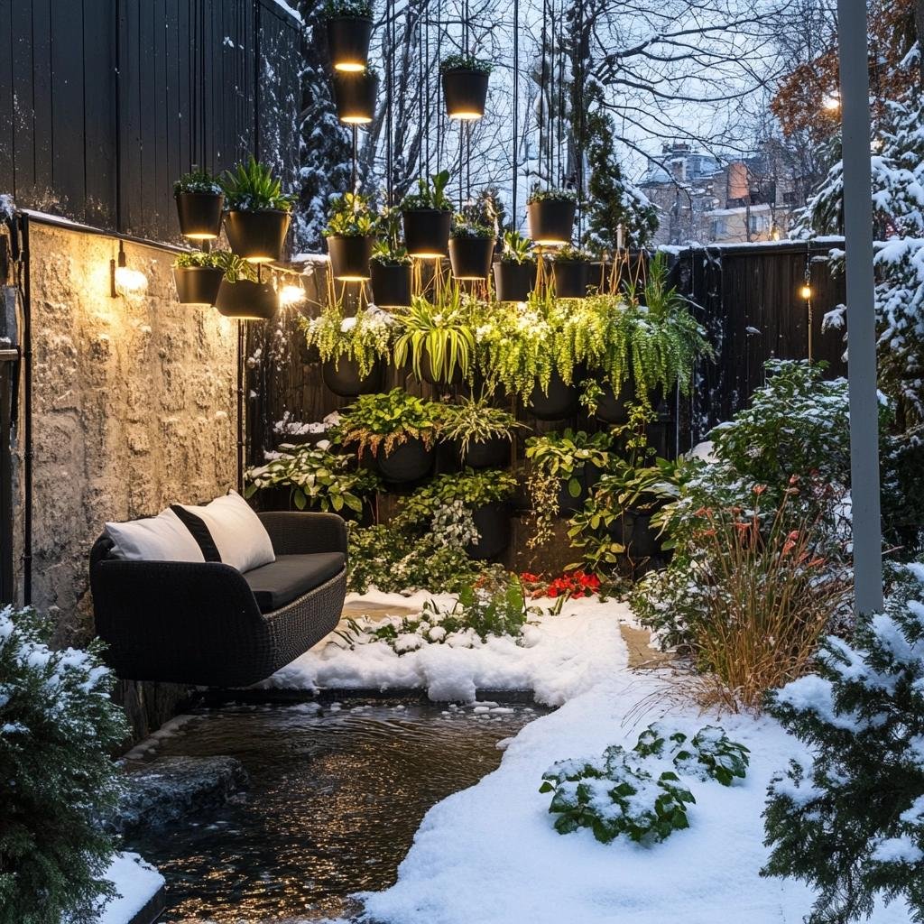 5 Ideias de Jardins de Inverno para Pequenos Espaços