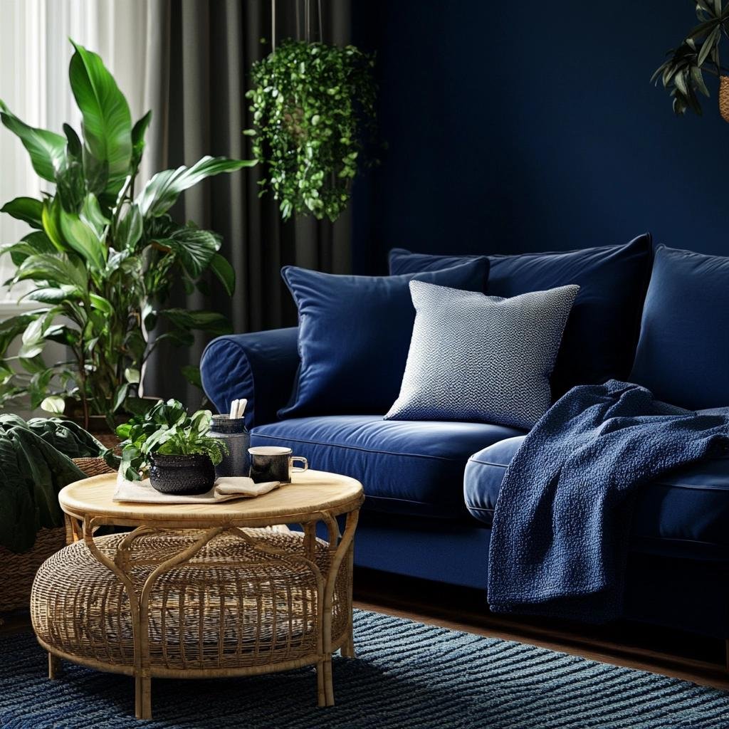 Como usar a cor azul-índigo na decoração