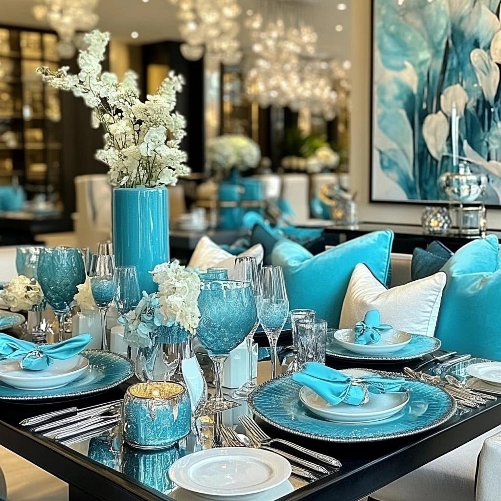 Inspirações de Decoração com Azul Tiffany