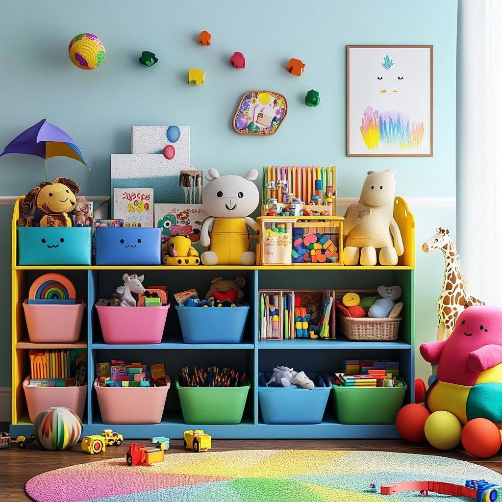 Estante para Brinquedos: Dicas para Decorar com Estilo e Organização