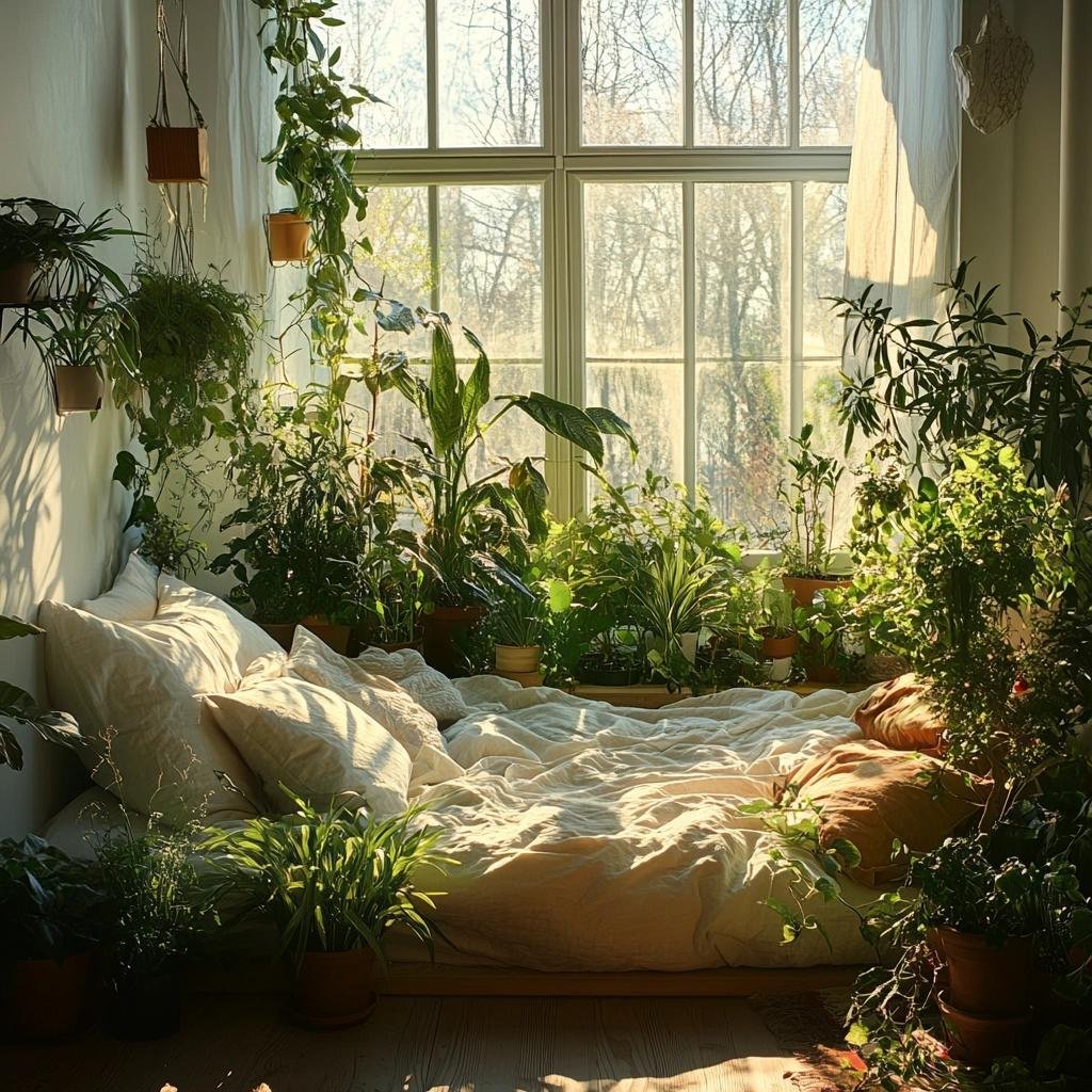 Ideias Criativas para Um Jardim de Inverno no Quarto