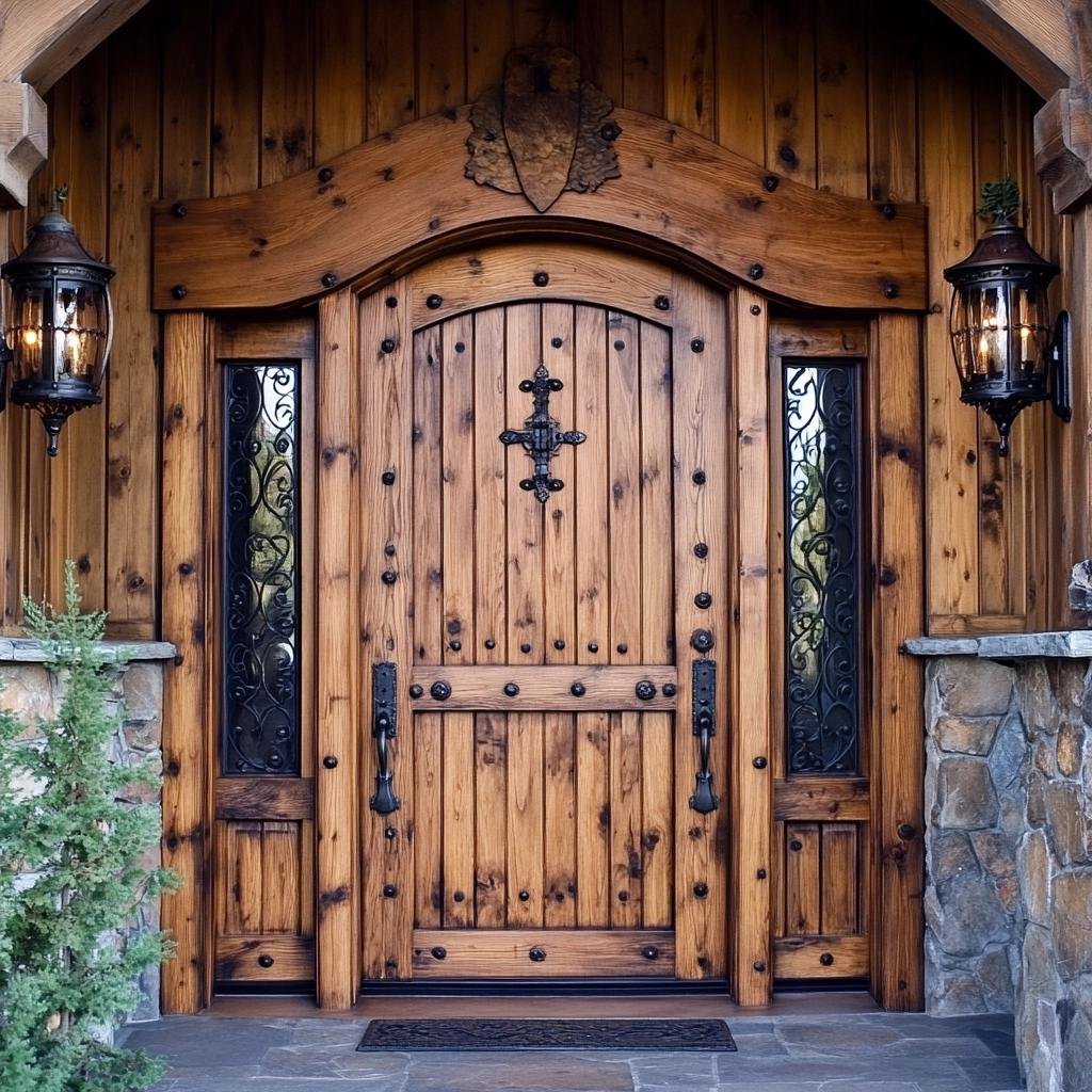 Modelos de Portas de Entrada de Madeira para Transformar Sua Casa