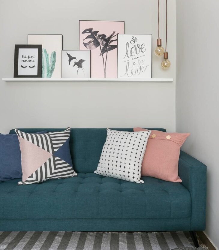 Inspirações e Dicas para Decorar com Prateleiras para Quadros