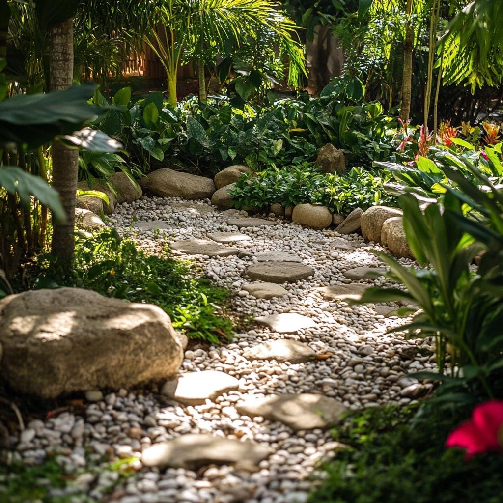  Ideias de Paisagismo com Pedras para Jardins Pequenos