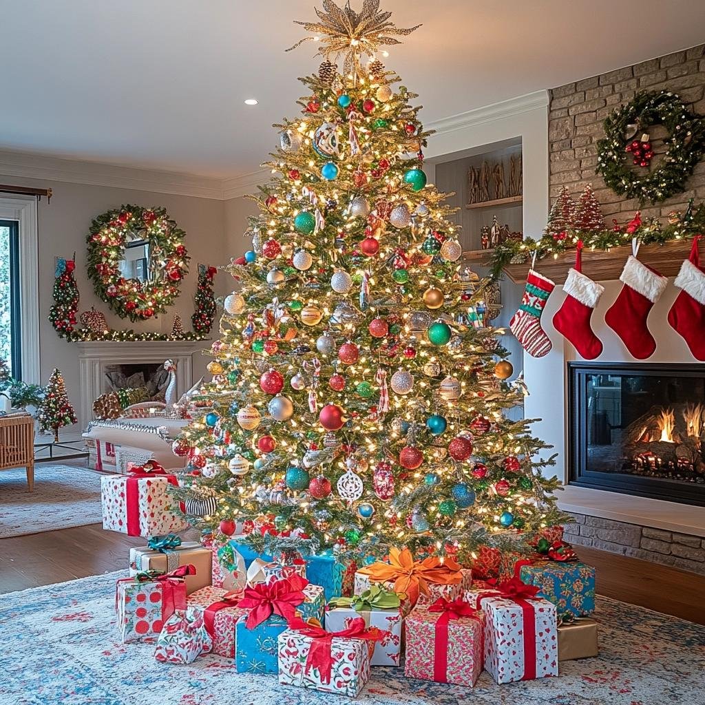 Modelos de Árvores de Natal para Decorar seu Lar