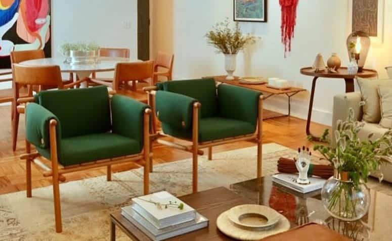 Inspirações de Poltronas Verdes para Decorar o Seu Lar