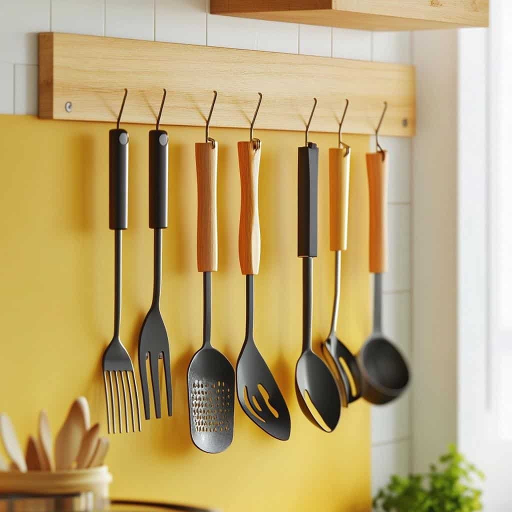 Ganchos para Utensílios: 7 Maneiras de Facilitar o Acesso na Cozinha