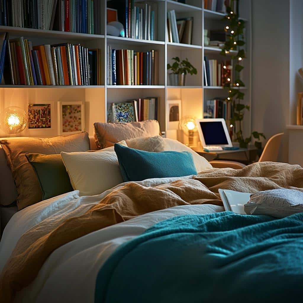 Organizadores de Cama: 6 Soluções para Guardar Livros e Dispositivos