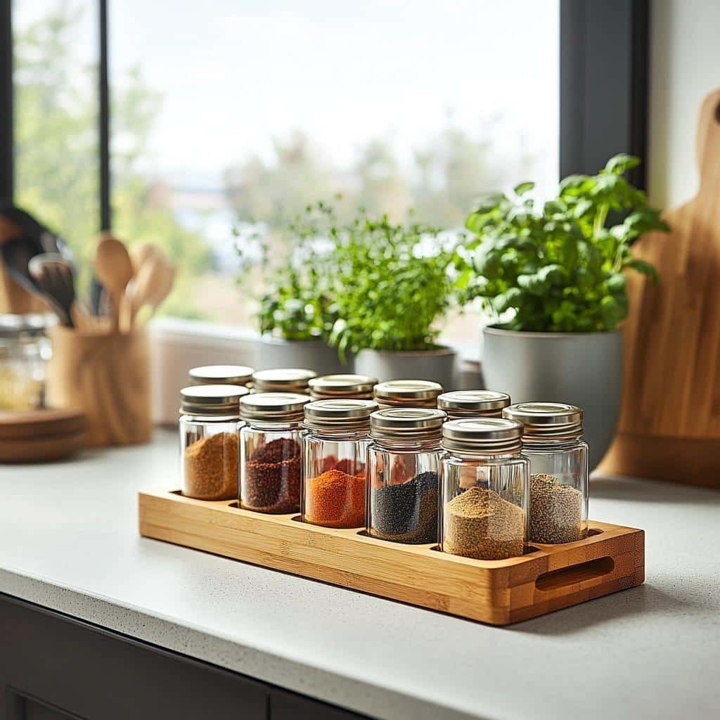 Porta-Temperos: 6 Ideias para Manter a Cozinha Organizada e Prática