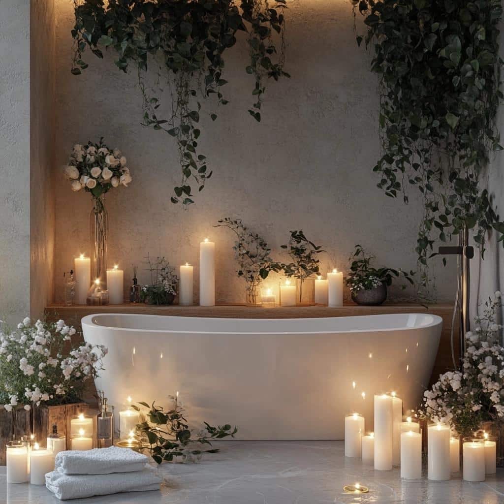 Porta-Velas para Banheiro: 7 Maneiras de Criar Um Ambiente Relaxante