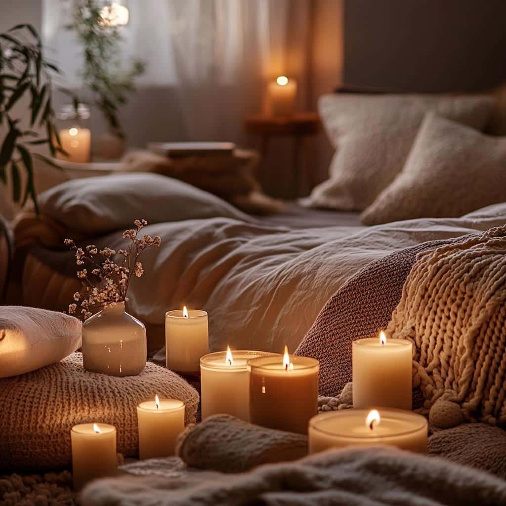 Velas Aromáticas: 7 Formas de Criar um Clima Aconchegante no Quarto