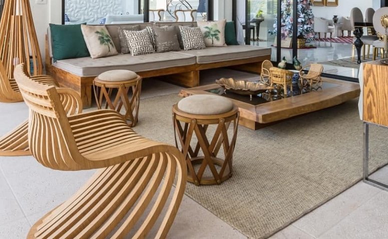 Ambientes inspiradores com tapetes de sisal