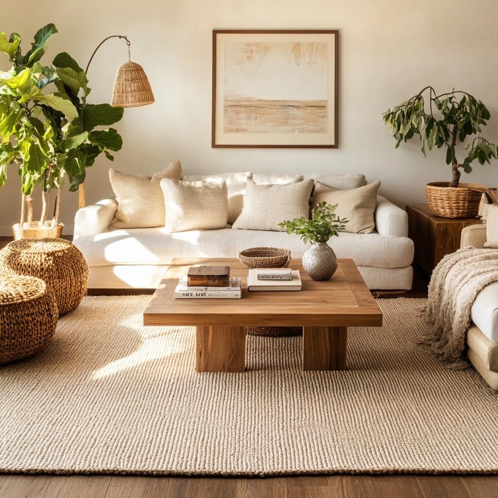 Ambientes inspiradores com tapetes de sisal