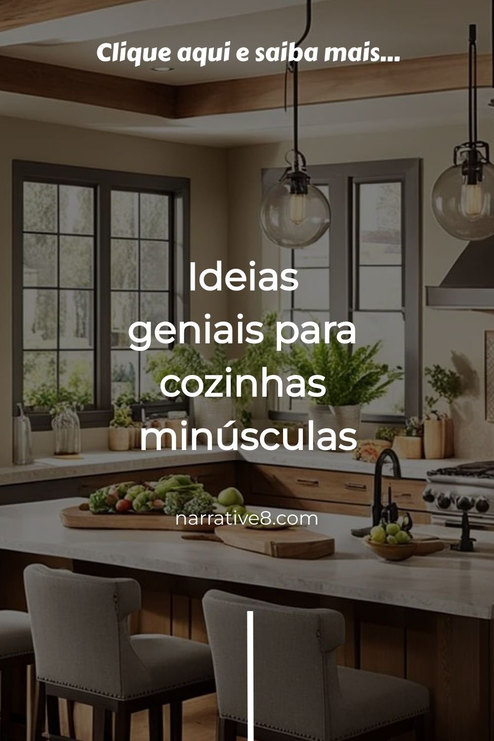 5 Grandes Ideias para Decorar Cozinhas Pequenas