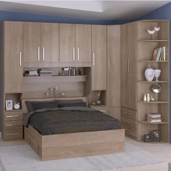 5 Soluções Inteligentes para Guarda-Roupa Modulado Compacto