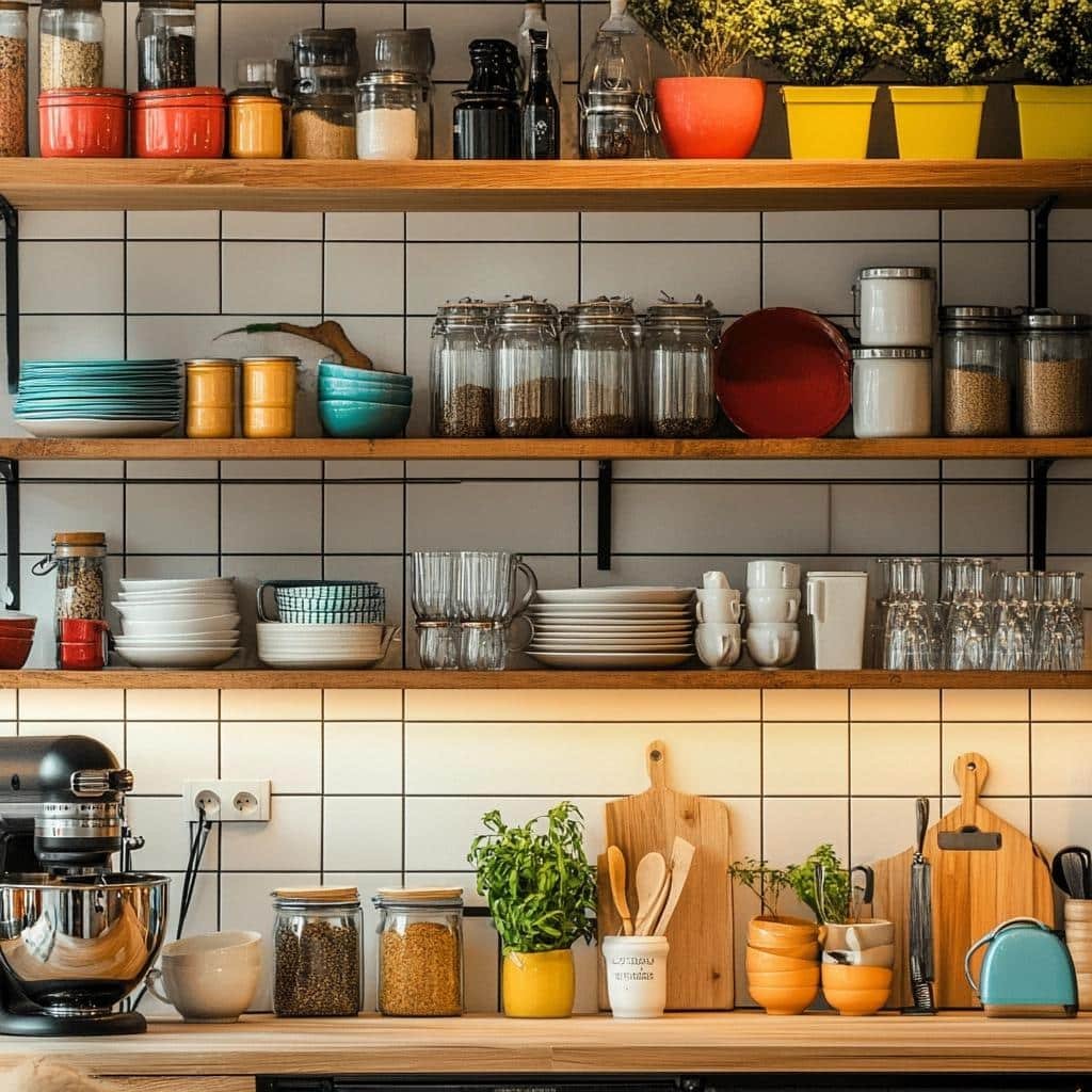 Prateleiras para cozinha: 50 ideias para deixar tudo à mostra