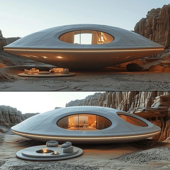 Casas Futuristas no Estilo Cúpula Geodésica